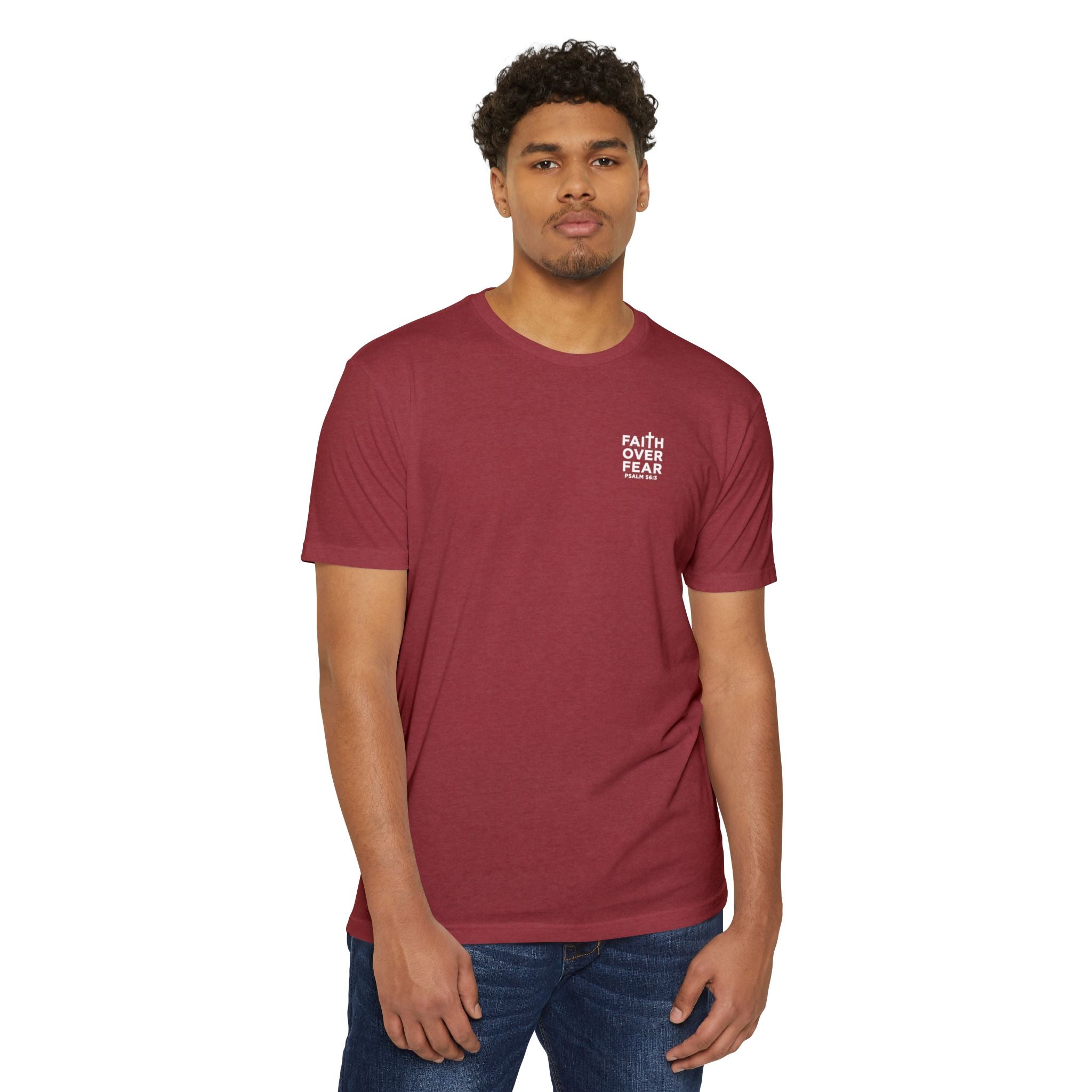 Psalm 56 Tee — "When I am afraid, I put my trust in you."
