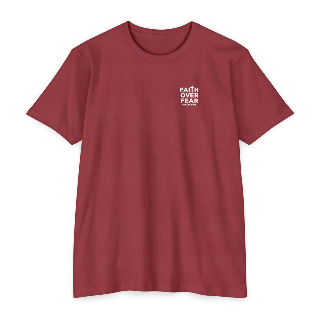Psalm 56 Tee — "When I am afraid, I put my trust in you."