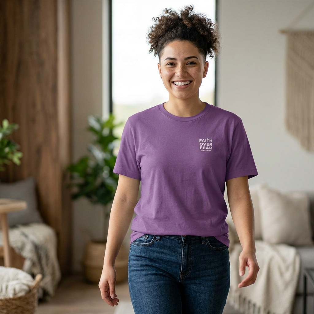 Psalm 56 Tee — "When I am afraid, I put my trust in you."