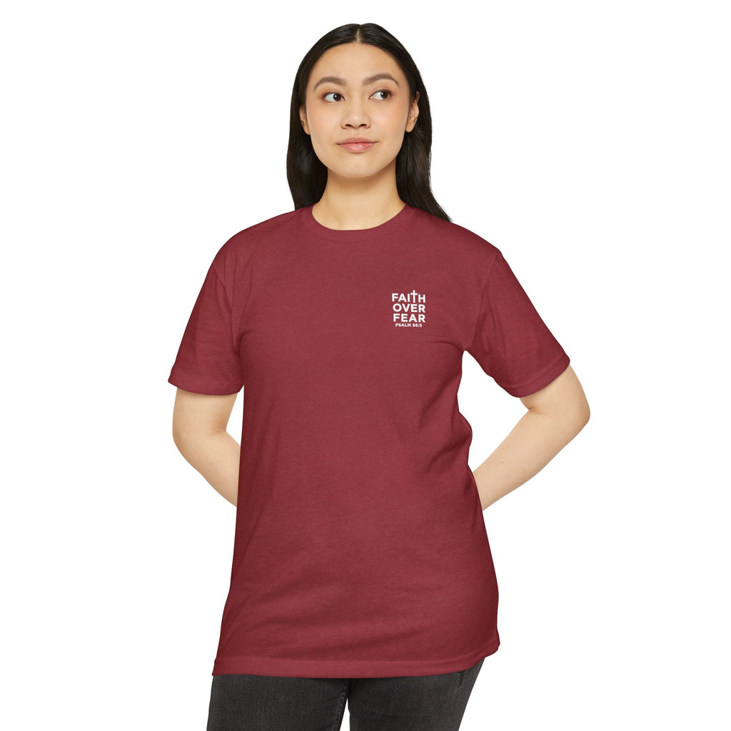 Psalm 56 Tee — "When I am afraid, I put my trust in you."